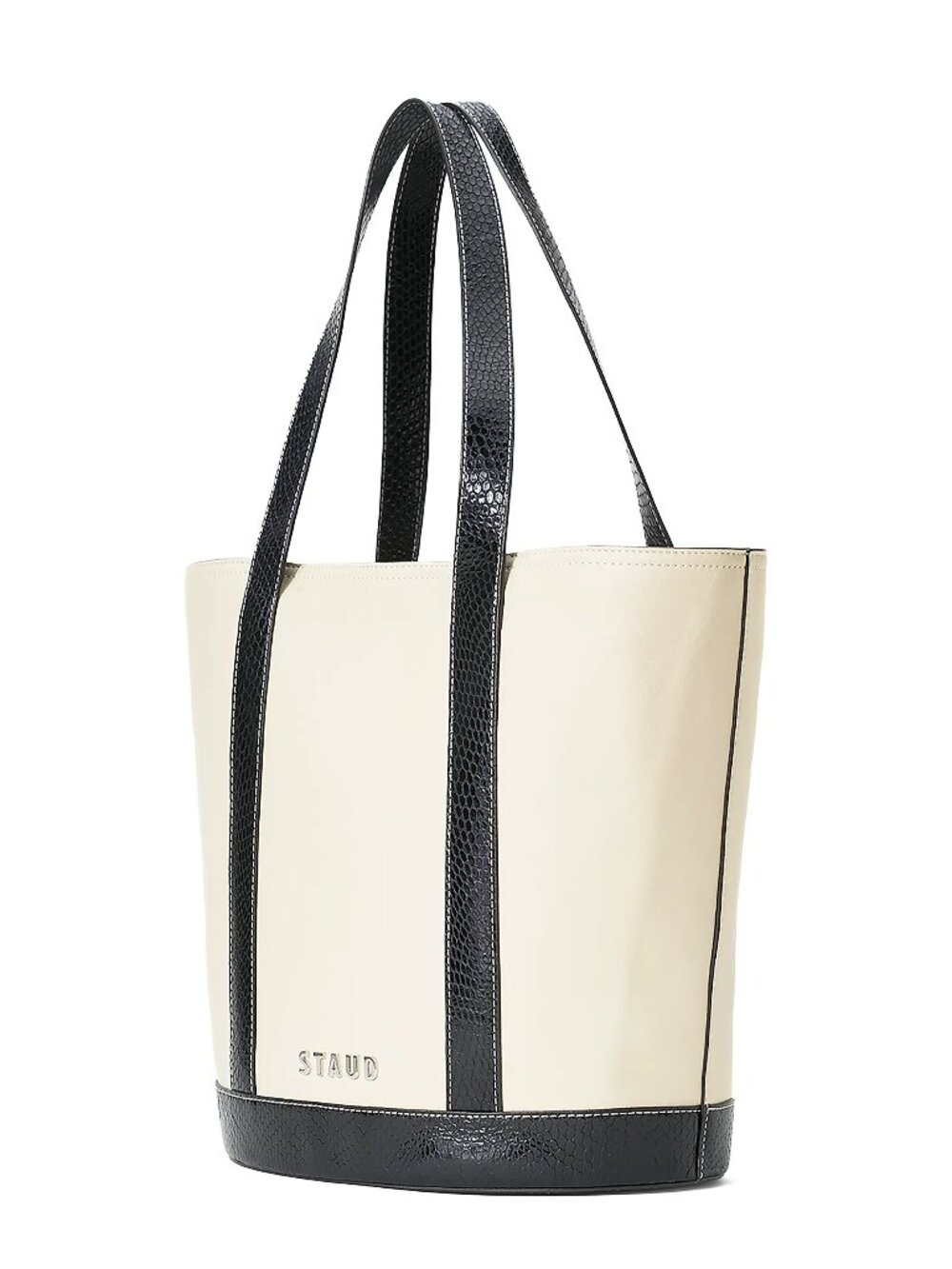 Staud Allora Leather Tote Bag NWT - Picture 3 of 8